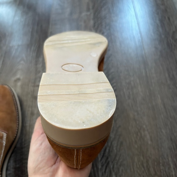 Parc City Boot Co. Men’s Brown Suede Dress Shoes - Size 10, Lace Up, Derby - Picture 8 of 9